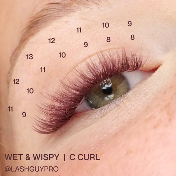 Cils Flower Power True Matte 0,03mm Merlot