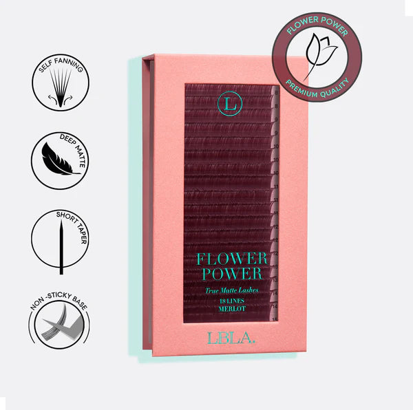 Cils Flower Power True Matte 0,03mm Merlot