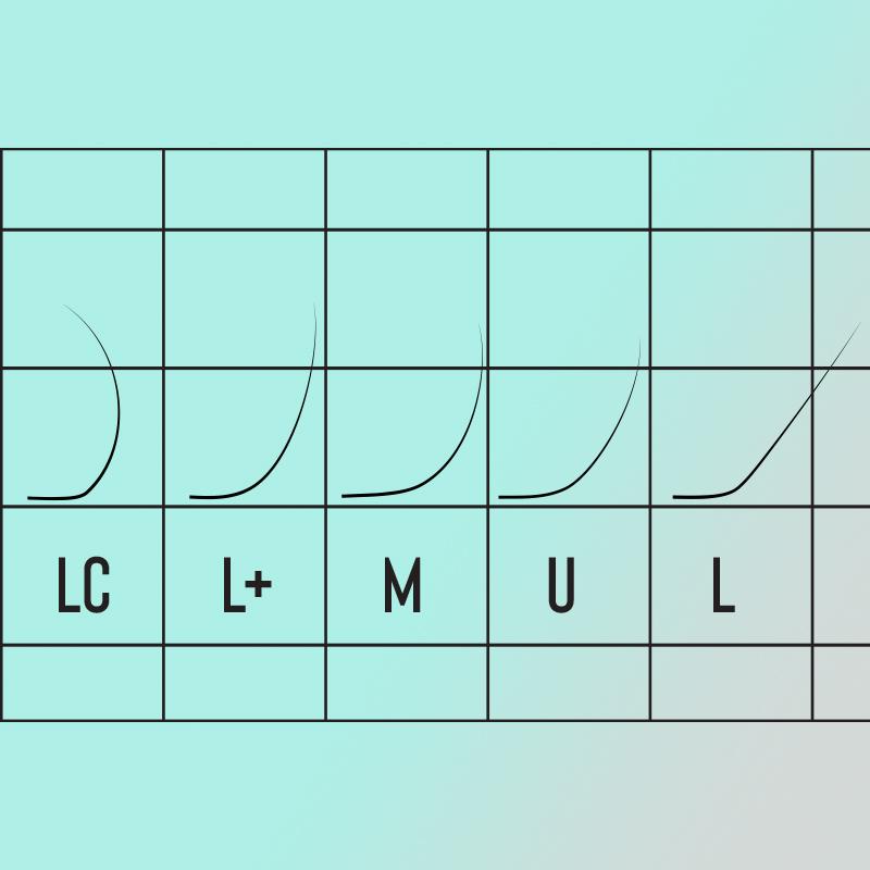 Cils CASHMERE Arts série Black ( L, U ) - LashboxLA France