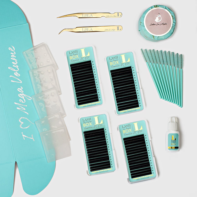 STARTER KIT - VOLUME RUSSE / MEGA VOLUME - LashboxLA France